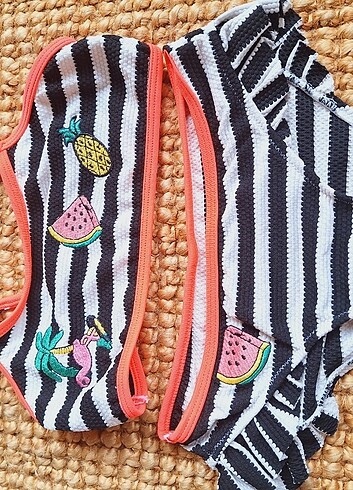 7 Yaş Beden Kiz çocuk bikini zara