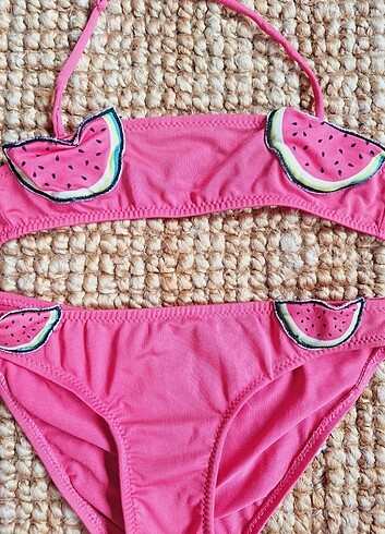 Karpuz detaylı kiz bikini 