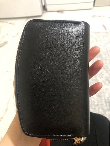 Beden siyah Renk Nas bag Orjinal bayan cüzdan