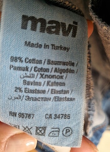 Mavi jeans kot ceket 