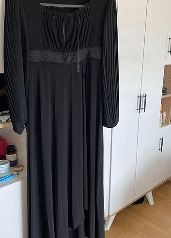 44 Beden siyah Renk Bayan elbise