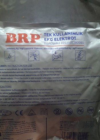 Tek Kullanımlık Beyaz Göğüs Pedi BRP - Görsel 2