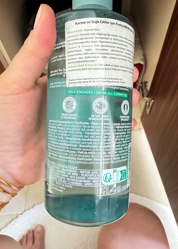 Yves Rocher Yves Rocher Pure Menthe Makyaj Temizleyici