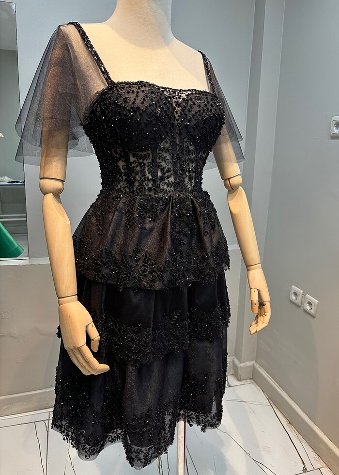 Siyah abiye - Görsel 2