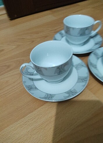  Beden gri Renk Karaca cay neskafe fincani 