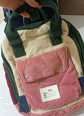Zara çocuk çantası 