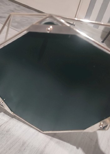 Nişan tepsisi bohem Çiçek Desenli Mor Gri Tepsi - Görsel 17