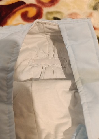 Düğmeli Bebek Erkek Mavi Polar Tulumu - Görsel 3