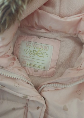 Kız Çocuk Kapüşonlu Kürklü Yelek - Görsel 4