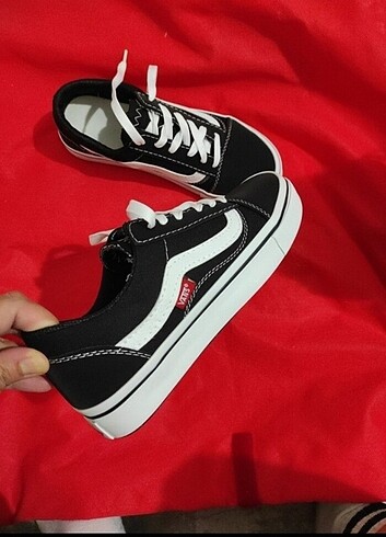 Vans model siyah sporayakkabı 