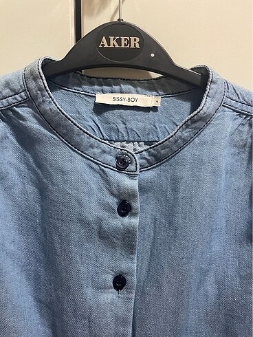 Zara Denim oversize gömlek