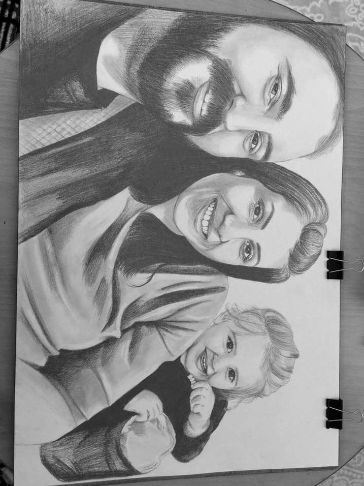 Kişiye Özel Siyah Beyaz Portre Çizimi - Görsel 3