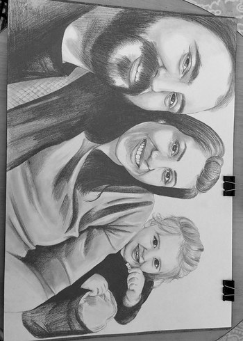 Kişiye Özel Karakalem Portre Çizimi - Görsel 2