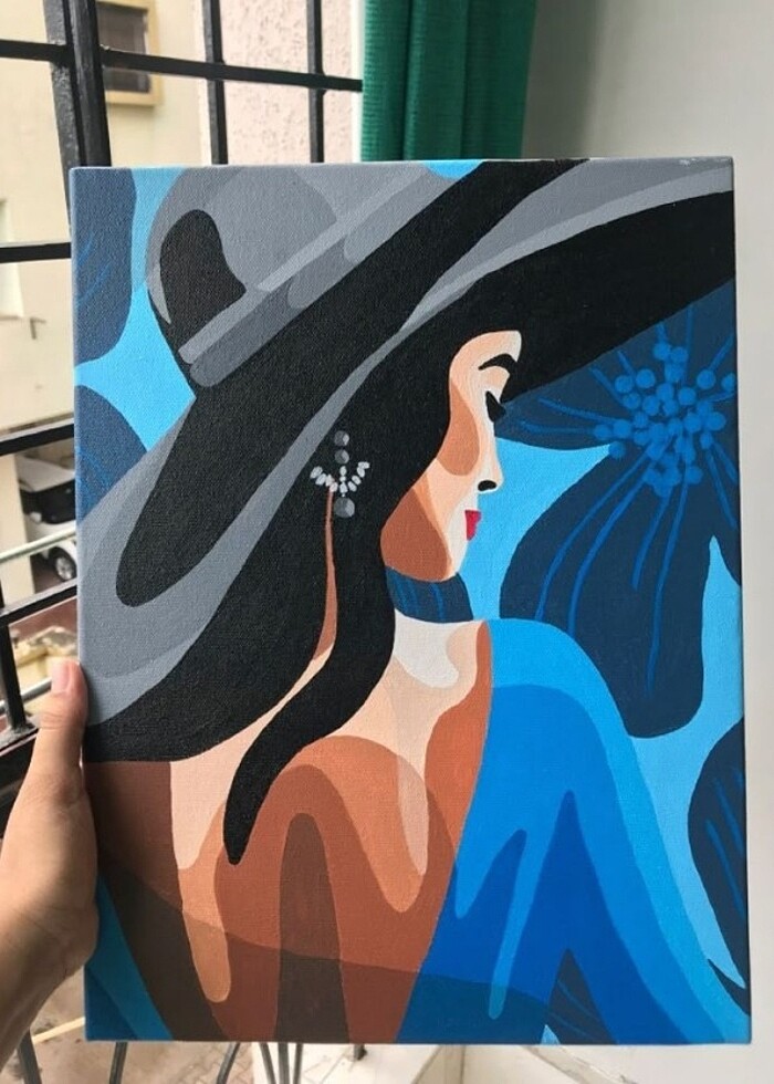 El yapımı tuval siparişi alınır - Görsel 4