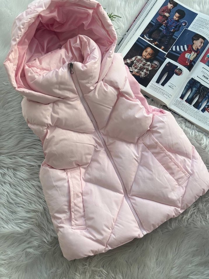 Fermuarlı Kapüşonlu Yeşil çocuk Yelek
5-14 yaş aralığında - Görsel 2