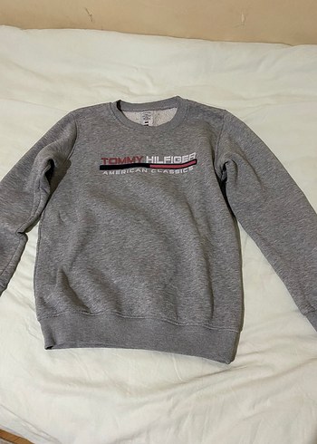 Tommy Hilfiger Gri  Sweatshirt - Görsel 2