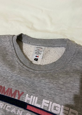 Tommy Hilfiger Gri  Sweatshirt - Görsel 3