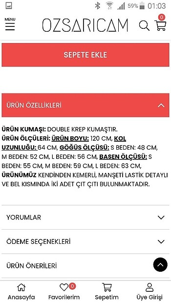 Diğer ÖZSARIÇAM BELDEN BAĞLAMALI TRECH
