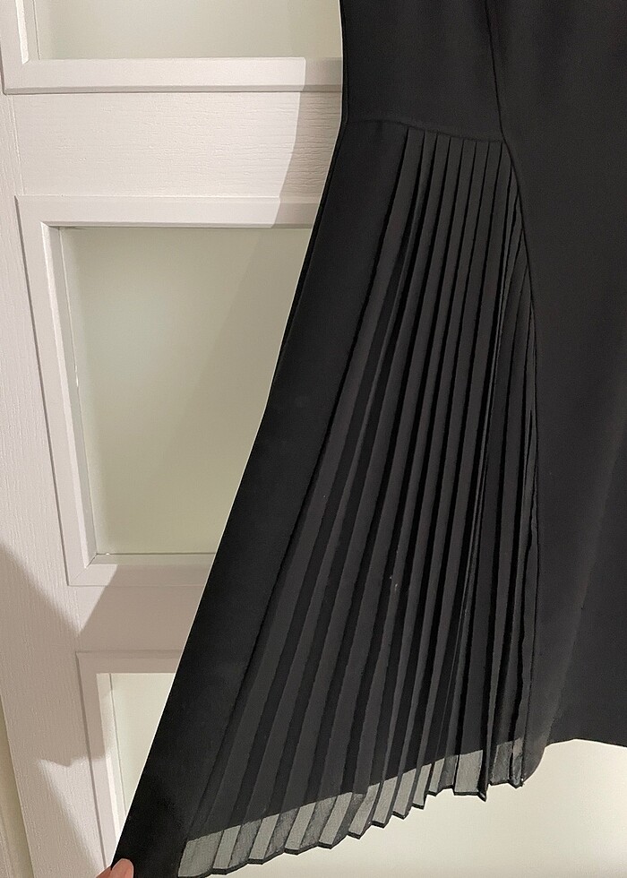 Siyah şık elbise - Görsel 2