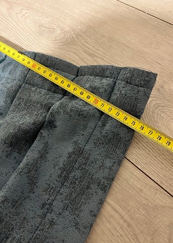 Gri Bohem Tarzı Perde - Görsel 3