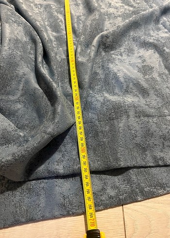 Gri Bohem Tarzı Perde - Görsel 4