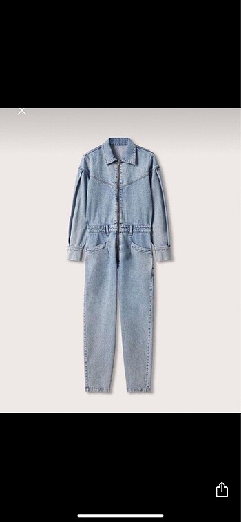 Mango denim tulum