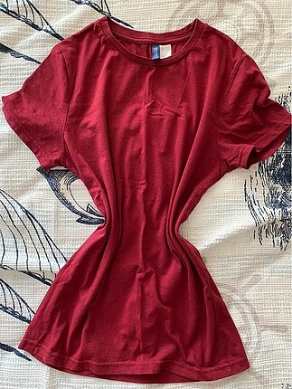 Bordo Tişört