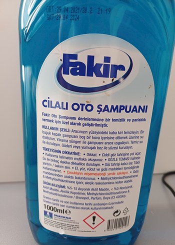 Fakir Cilalı Oto Şampuanı - Görsel 4