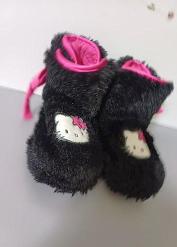 Diğer Hello kitty Siyah-pembe Kız Çocuk Ev Terliği