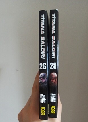 Titana saldırı 26-28 manga 