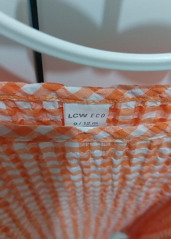 Düğmeli Bebek Kız Tulum, Bej Çizgili - Görsel 4