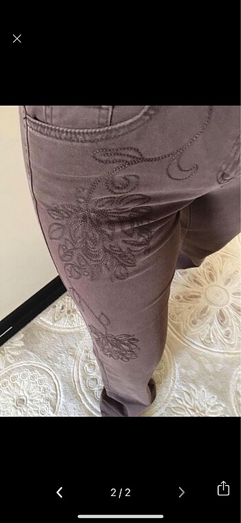 Diğer vintage kahve pantolon