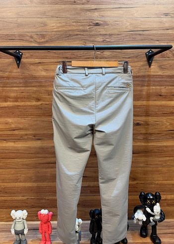 Bej Regular Fit Sokak Stili Erkek Pantolon - Görsel 4