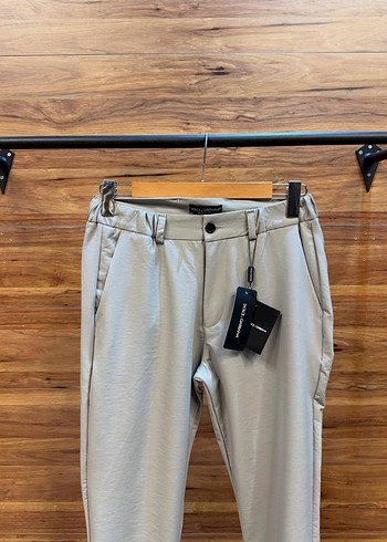 Bej Regular Fit Sokak Stili Erkek Pantolon - Görsel 3