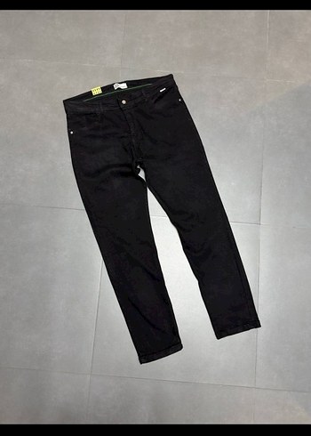 Siyah Regular Fit Erkek Kot Pantolon - Görsel 3