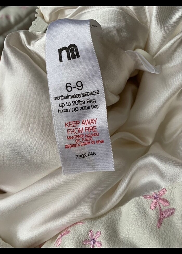 Kız bebek mont - Görsel 5