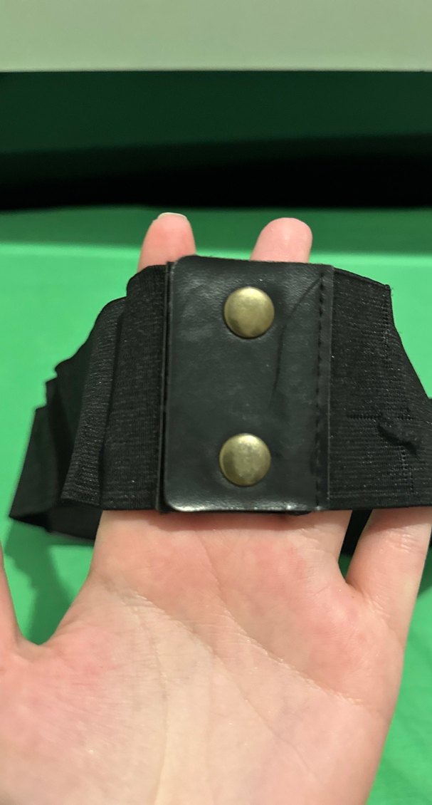 Siyah Gotik Deri Tokalı Kadın Kemer - Görsel 4