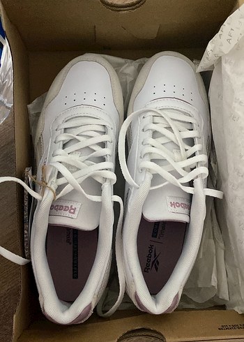 Reebok Beyaz Bağcıklı Spor Ayakkabı - Görsel 2