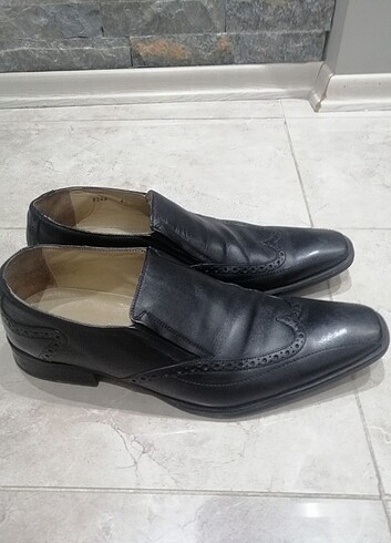 44 Beden siyah Renk Klasik erkek ayakkabısı 44 numara 