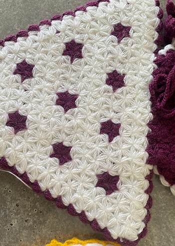 Renkli El Örgüsü Banyo Süngeri Banyo Lifi - Görsel 4