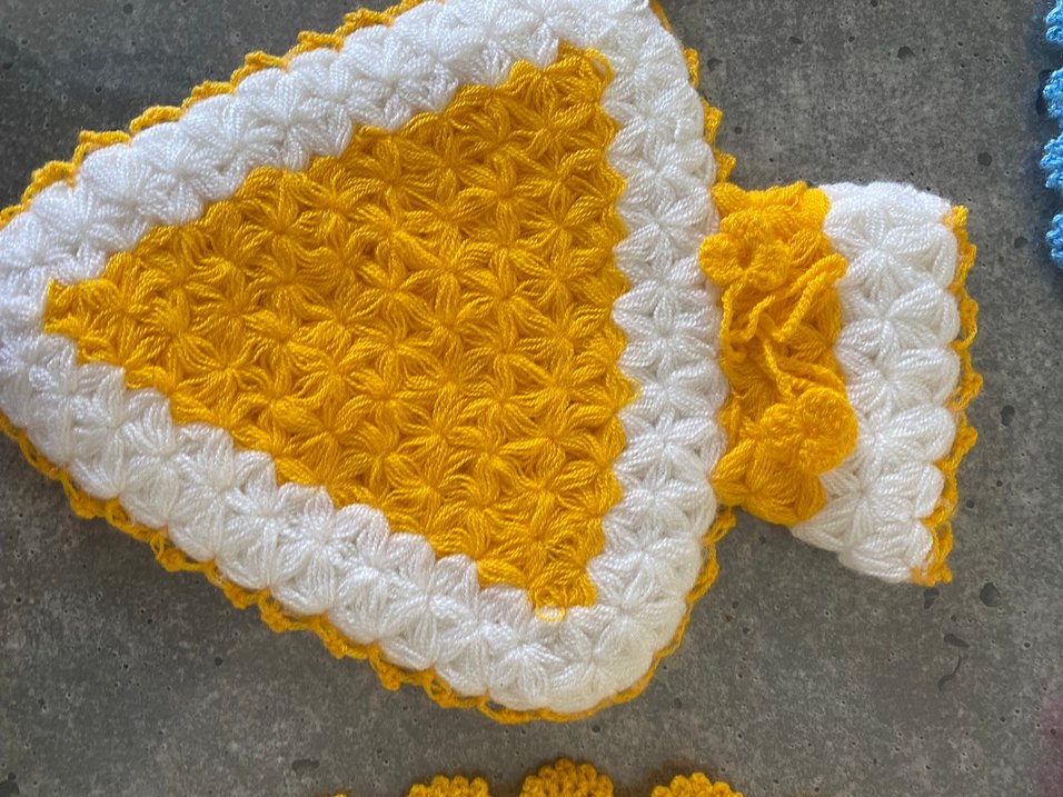 Renkli El Örgüsü Banyo Süngeri Banyo Lifi - Görsel 3