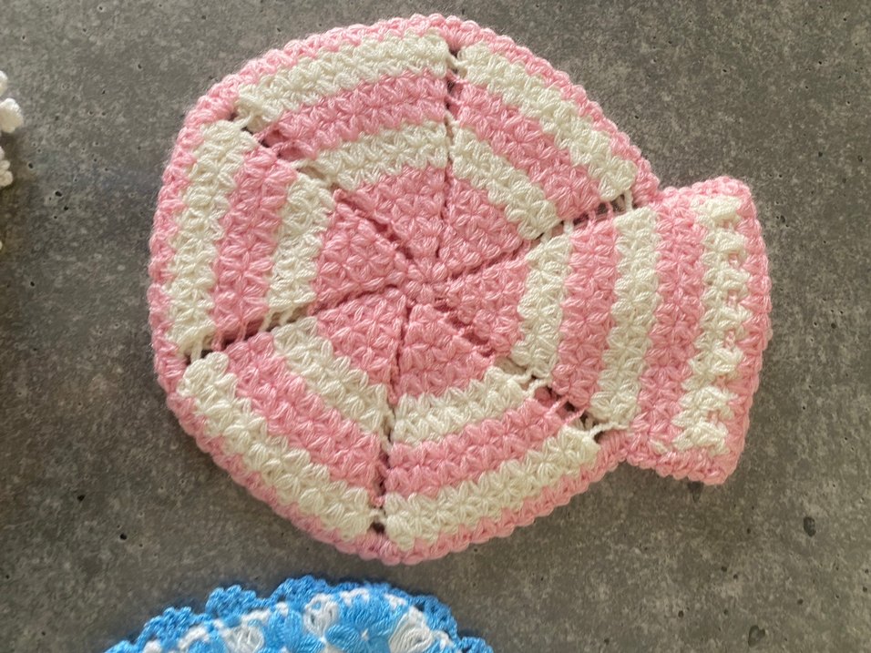 Renkli El Örgüsü Banyo Süngeri Banyo Lifi - Görsel 5