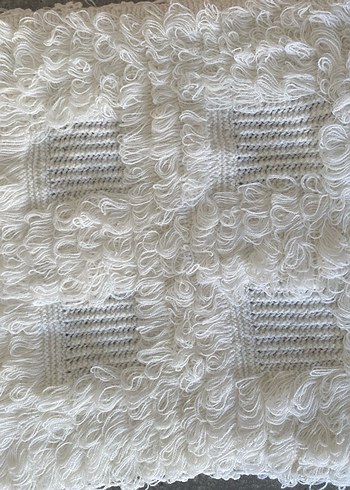 Renkli Örgü Banyo Süngeri Seti Örgü Lif - Görsel 9