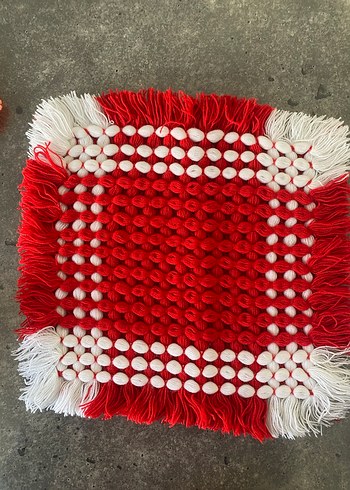 Renkli Örgü Banyo Süngeri Seti Örgü Lif - Görsel 6