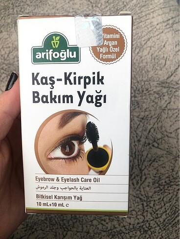 Kaş kirpik bakım yağı