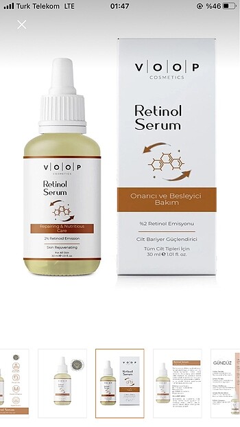  Beden Retinol serum