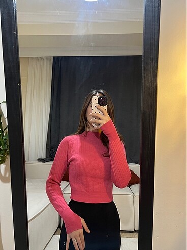 Crop pembe kazak