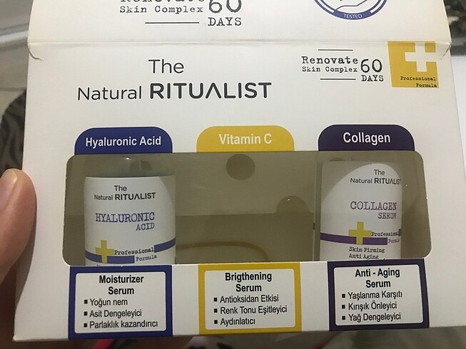 İki adet serum
