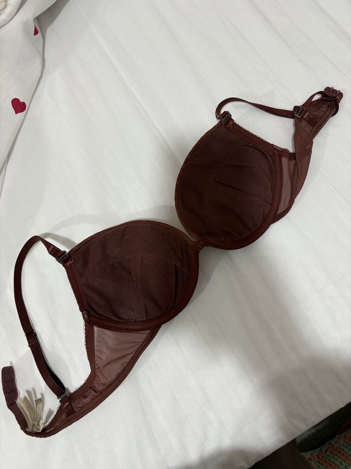 Kahverengi Bohem Minimalist Sütyen - Görsel 3