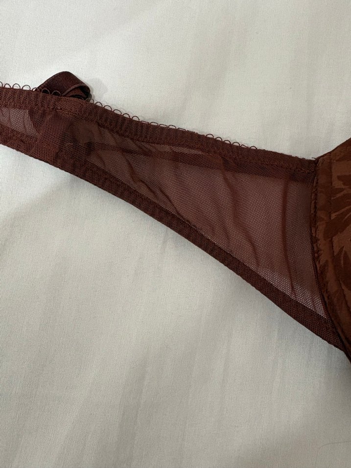 Kahverengi Bohem Minimalist Sütyen - Görsel 2